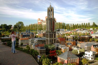 minyatür şehir madurodam, Lahey, Hollanda