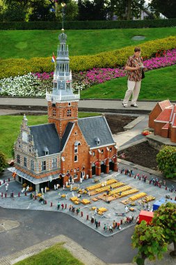minyatür şehir madurodam, Lahey, Hollanda