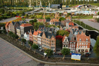 minyatür şehir madurodam, Lahey, Hollanda