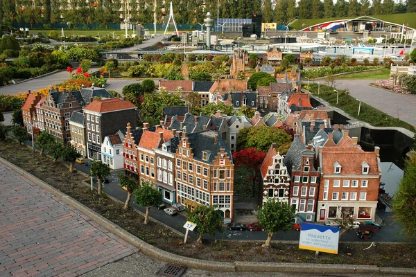 Miniatuur stad madurodam, Den Haag, Nederland — Stockfoto