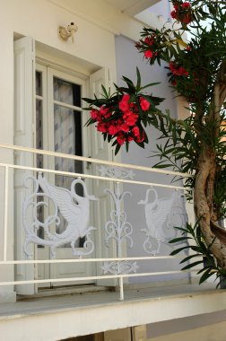 Süslemeleri balkon korkuluk
