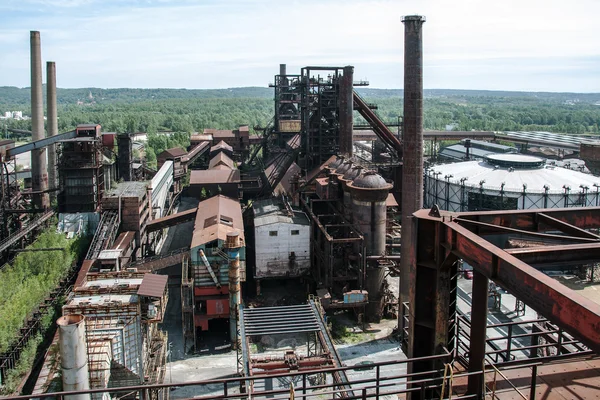 Antigua planta de acero abandonada — Foto de Stock