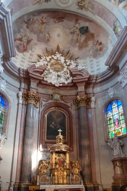 Sternberk, Moravia kilisede iç