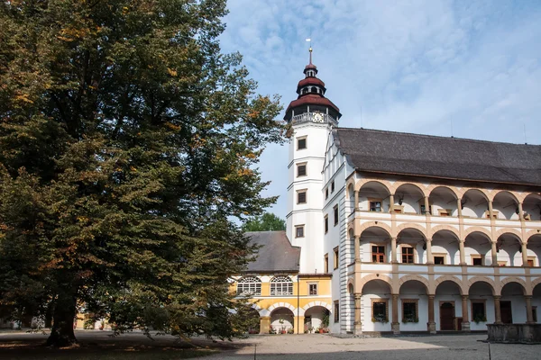 Het kasteel Velke Losiny in Moravië — Stockfoto