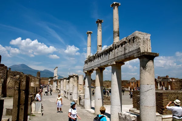 Ruïnes van Pompeii, Italië — Stockfoto