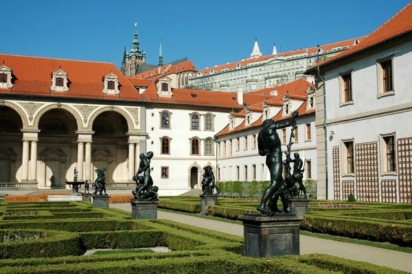 Wallenstein Palace Gardens in Prague — Stock Photo, Image