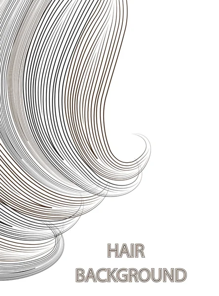 Vector fundo do cabelo Ilustrações De Stock Royalty-Free