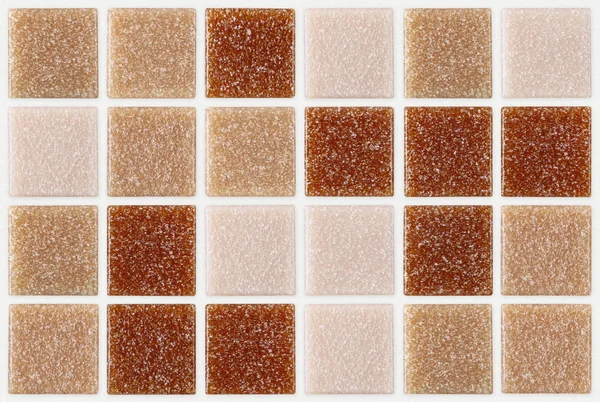 Tile mosaic square decorated with glitter red pink texture background — Stock Photo, Image