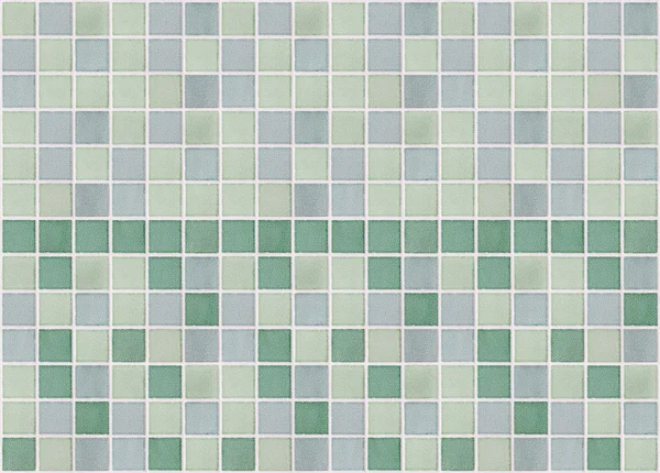 Mosaico baldosas de mármol verde cuadrado —  Fotos de Stock