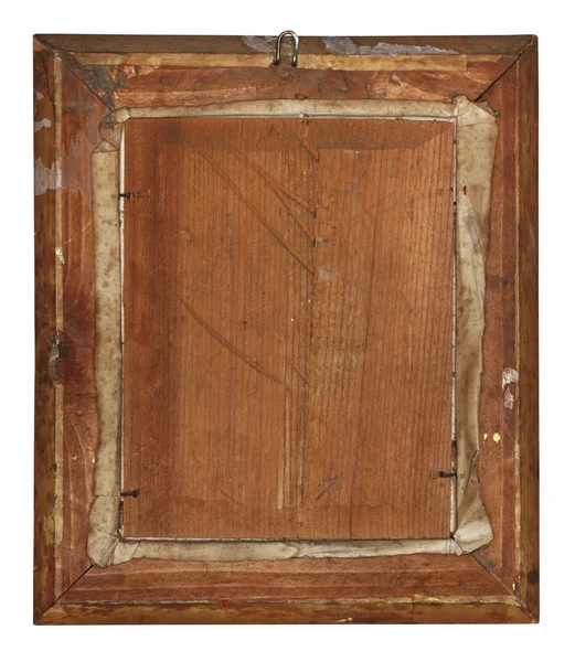 Back of old wood frame — Stock Photo, Image