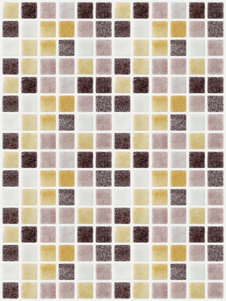 Piastrelle di marmo mosaico quadrato colorato — Foto Stock