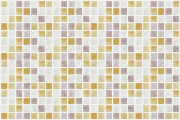 Mosaiska marmor plattor olika färgad ruta — Stockfoto