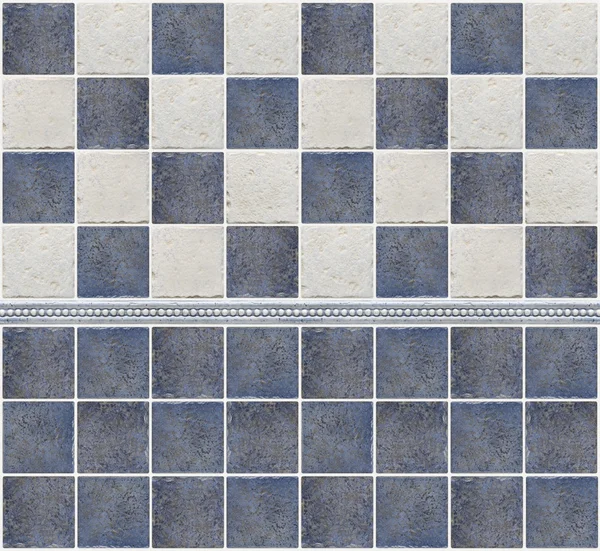 Bathroom marble tile mosaic — Stock Photo, Image