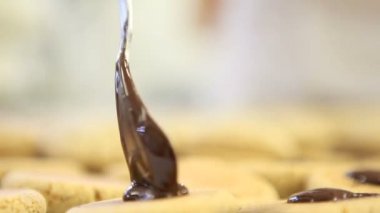 Pasta şefi hazırlamak çikolata kurabiye