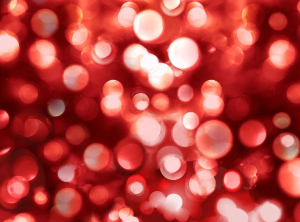 Röd ton oskärpa bokeh ljus, defocused bakgrund — Stockfoto