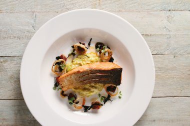 sağlıklı kaplama somon balık unu