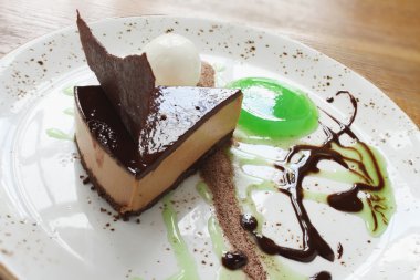 çikolata limon cheesecake 