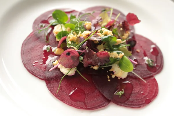 Cooked beetroot salad — Stock Photo, Image