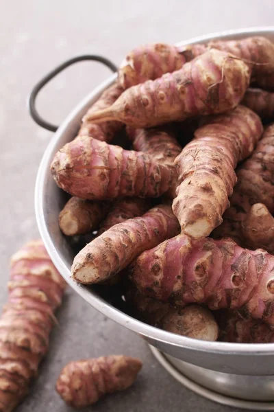 Jerusalem artichokes closeup — Stock Photo, Image