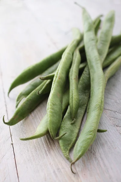 Färska runner bönor — Stockfoto