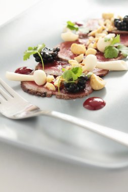 Dana carpaccio meze starter
