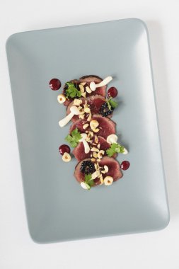 Dana carpaccio meze starter