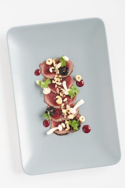 Dana carpaccio meze starter