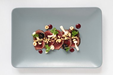 Dana carpaccio meze starter