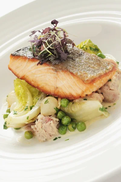 Fish main meal — Stock Photo, Image