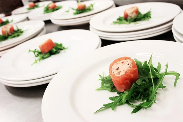 Arrancador de salmón ahumado — Foto de Stock