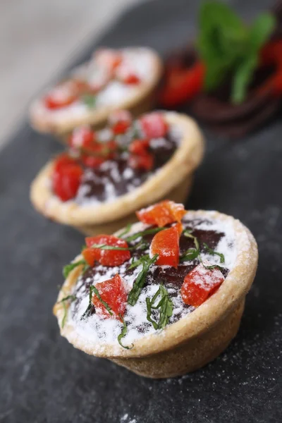 Tortas de chocolate com pimenta — Fotografia de Stock