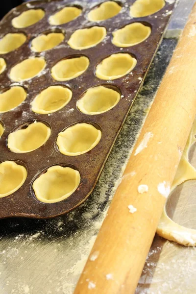 Traditionella bakewell tårtor — Stockfoto