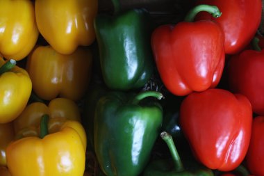 kırmızı biber renkli biber