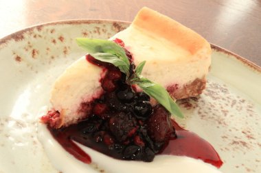 geleneksel peynir pasta dilimi