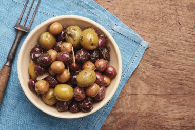 karışık zeytin meze