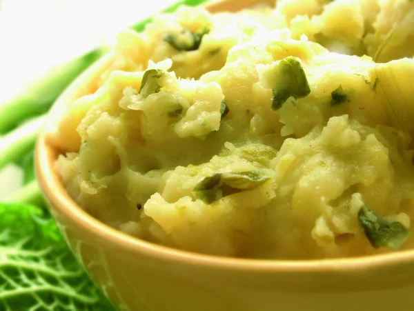 Schotel van colcannon aardappel — Stockfoto