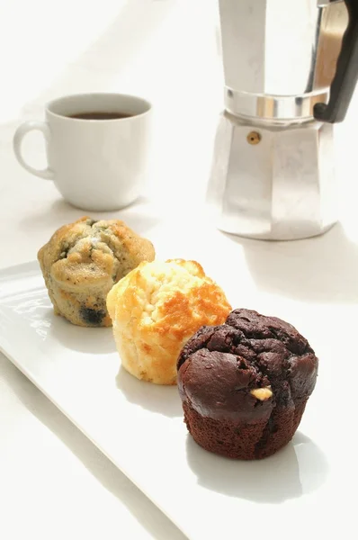 Γλυκό φρέσκο muffins — Φωτογραφία Αρχείου