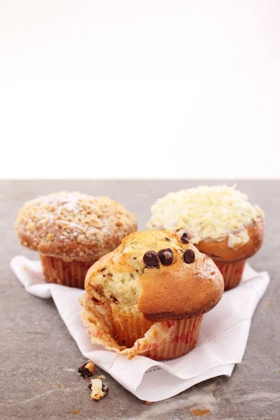 Sweet fresh muffins — Stock Photo, Image