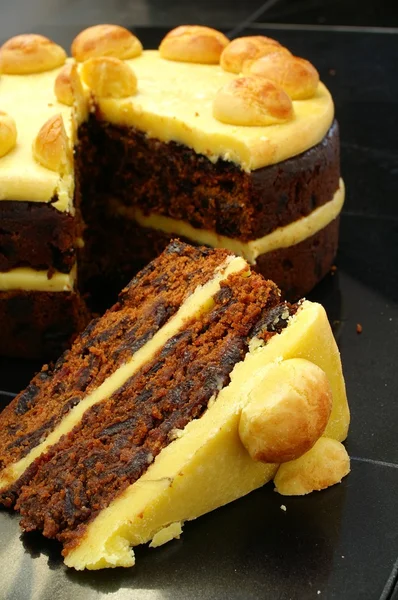 Sweet cake Simnel — Stock Photo, Image