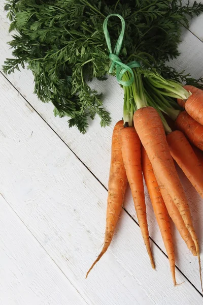 Zanahorias frescas cosechadas — Foto de Stock