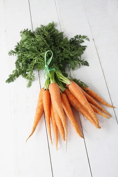 Zanahorias frescas cosechadas — Foto de Stock