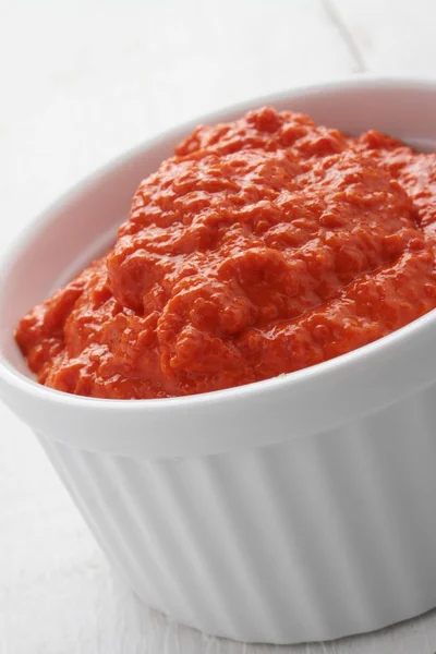 Salsa de tapenade de tomate — Foto de Stock