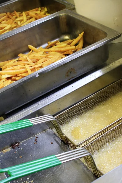 Patatas fritas fritas — Foto de Stock