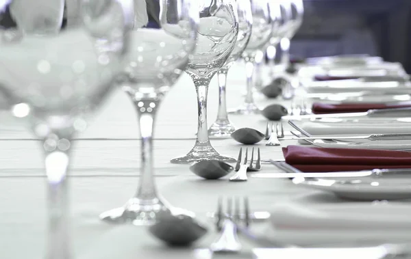 Impostazioni formali del posto cena — Foto Stock