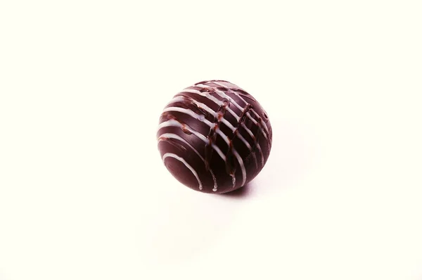 Doces de chocolate feitos à mão — Fotografia de Stock