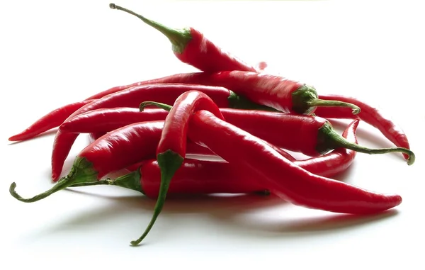 Chiles rojos frescos — Foto de Stock