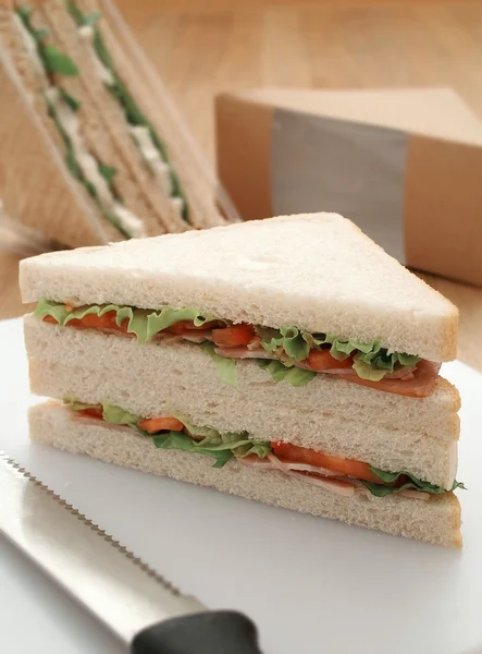 Sandwich selection closeup — Stock Photo, Image