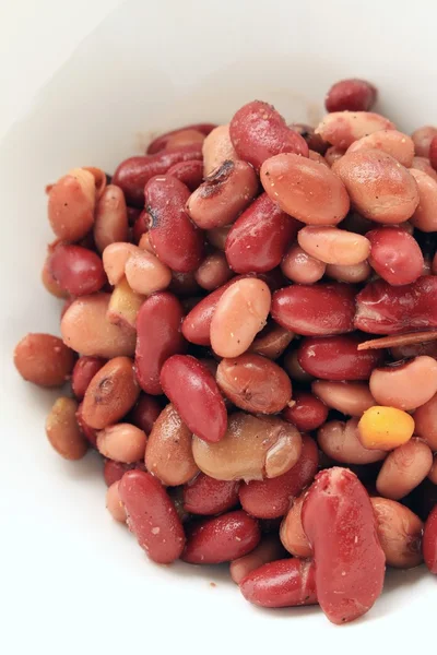 Mixed beans isolated — Stock Photo, Image