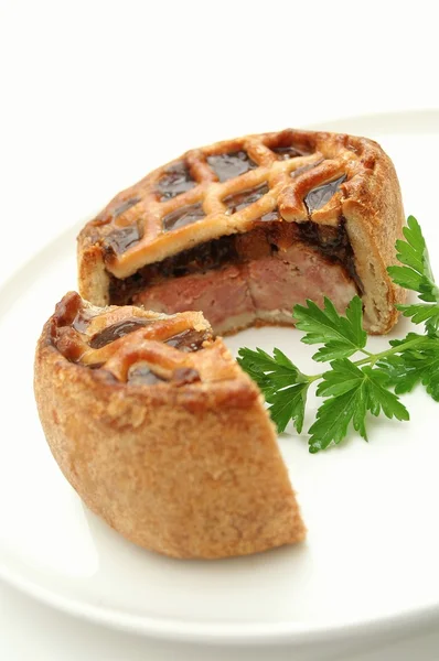 Traditional pork pie — Stock Photo, Image