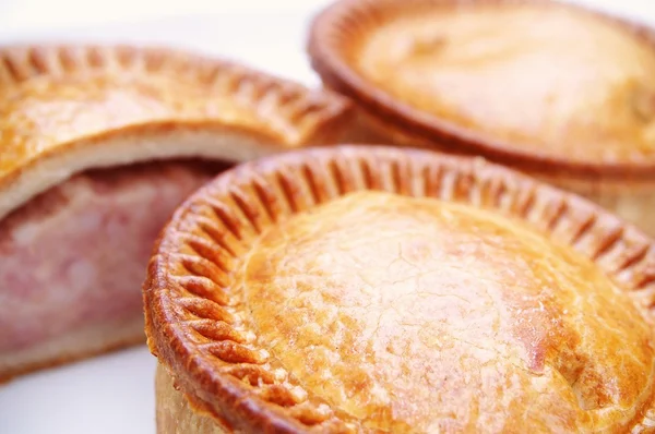 Pork Pies and savory pastries — Stock Photo, Image